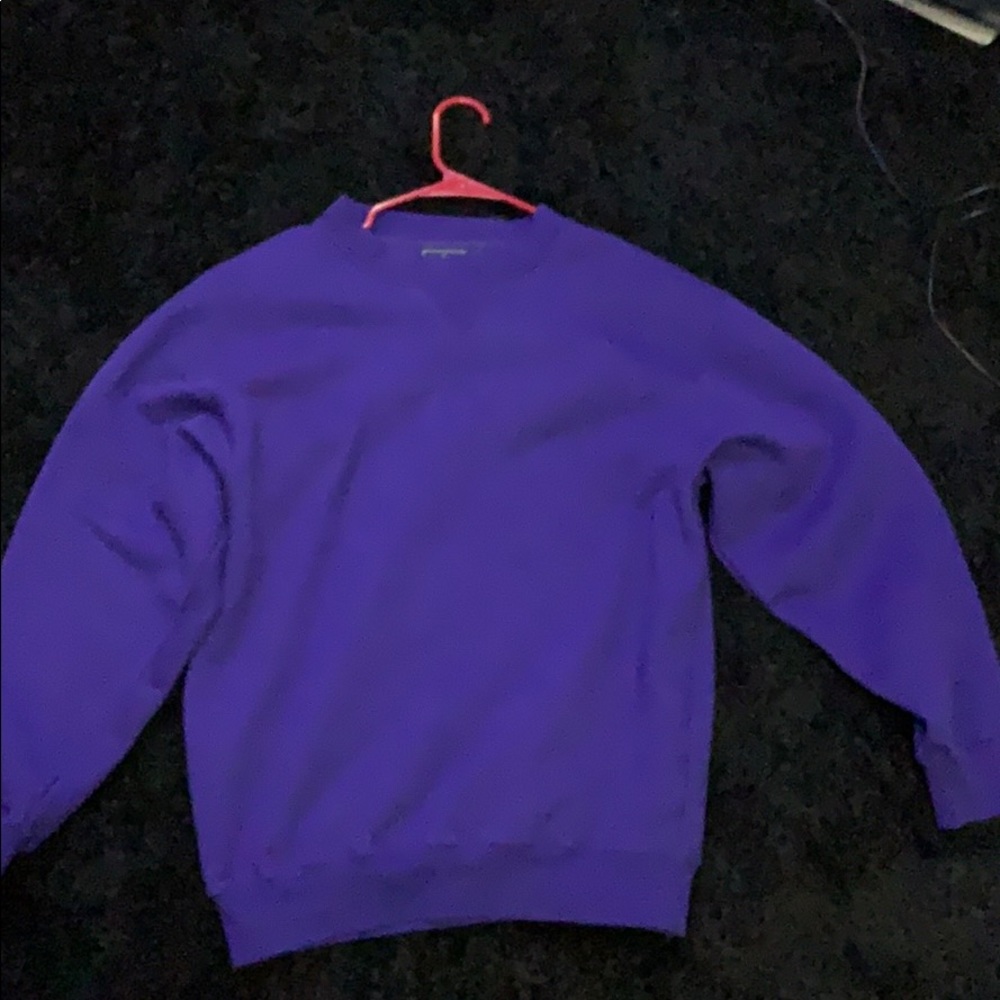 Purple sweater
